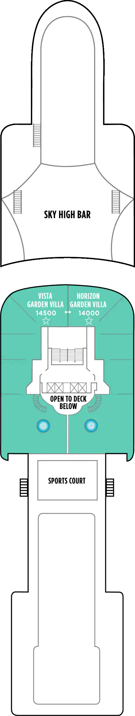 Deck 14 - Aft