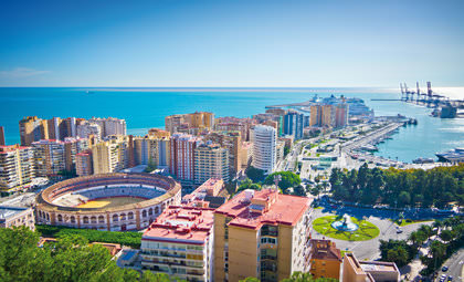 Cruisehaven Malaga in Spanje