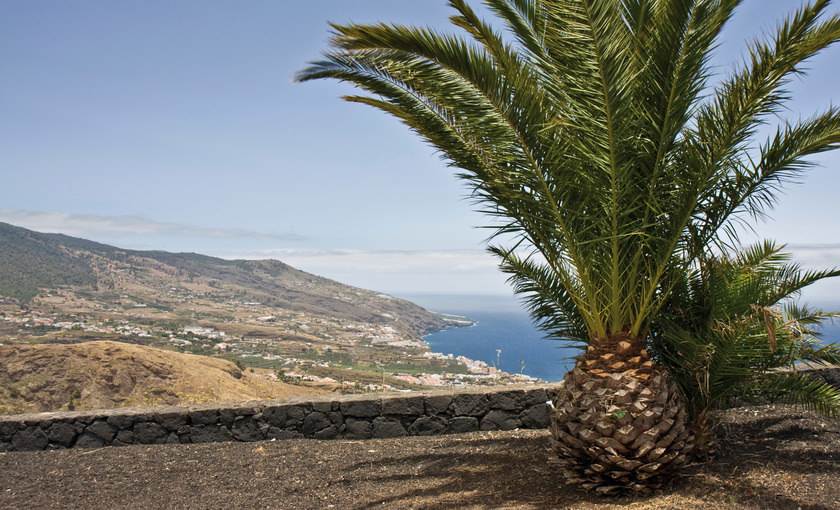 Canarische Eilanden uitzicht zee