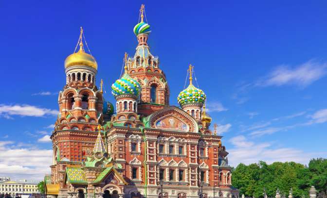 Church of the savior on blood in St. Petersburg
