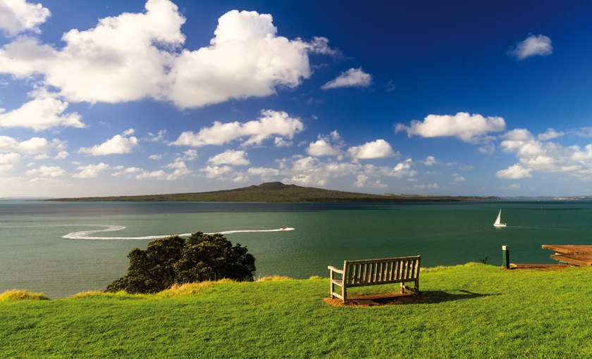 Natuur van Auckland in Nieuw-Zeeland 