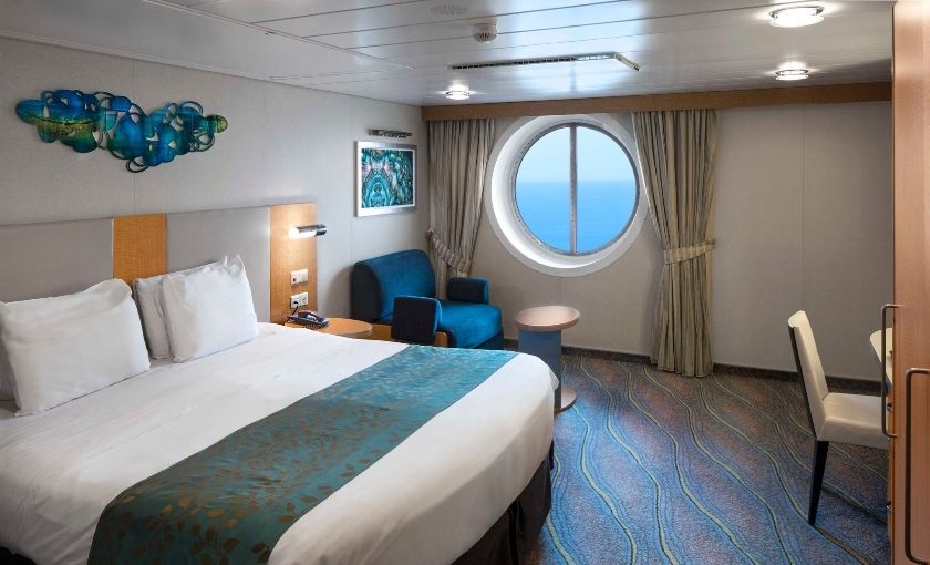 Royal Caribbean buitenhut zonder balkon CV