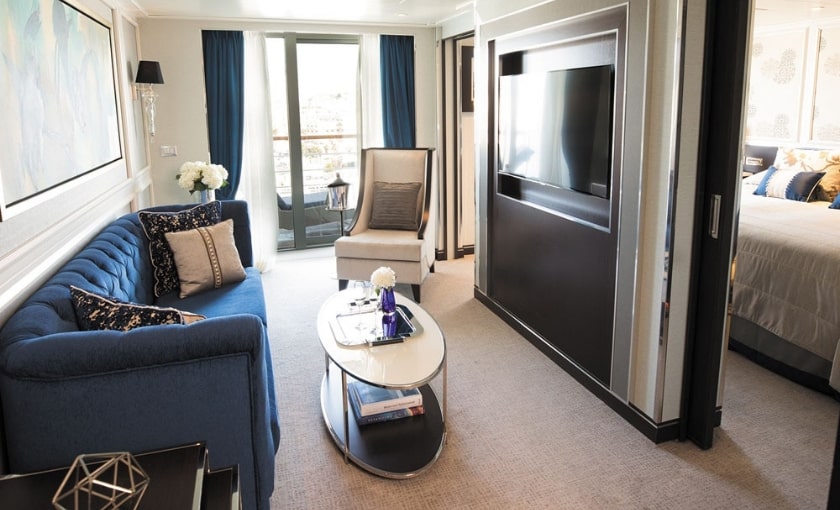 Penthouse Suite Luxe schip Seven Seas Splendor