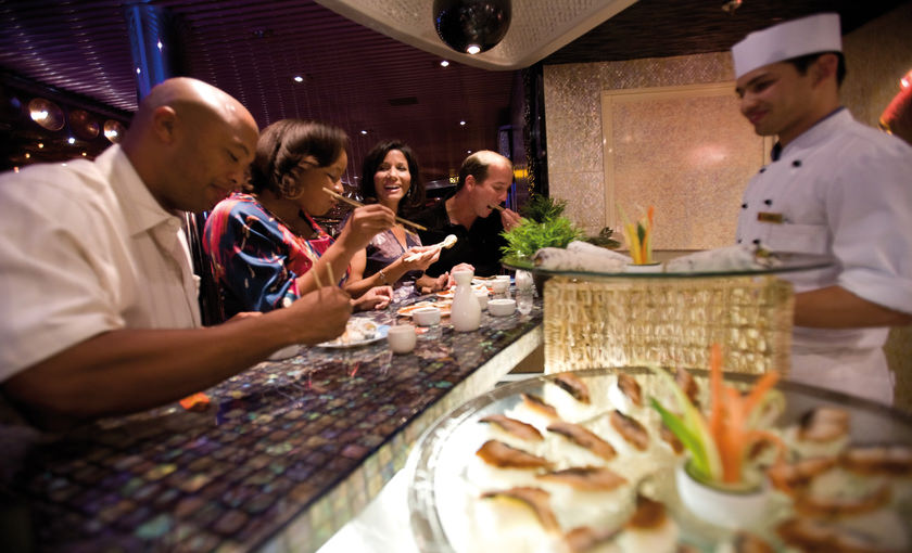 Sushi restaurant van Carnival Inspiration 
