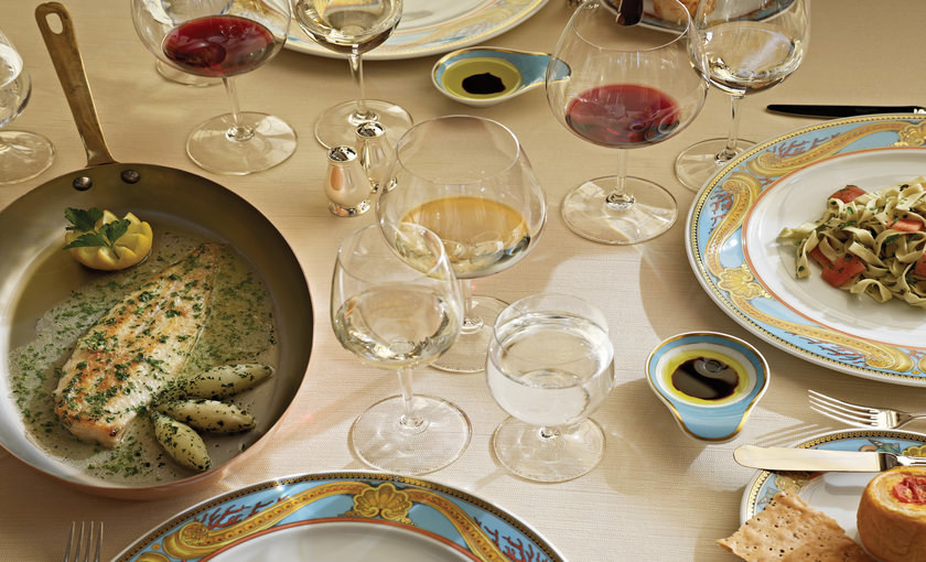 Toscana dining aan boord van Oceania Cruises