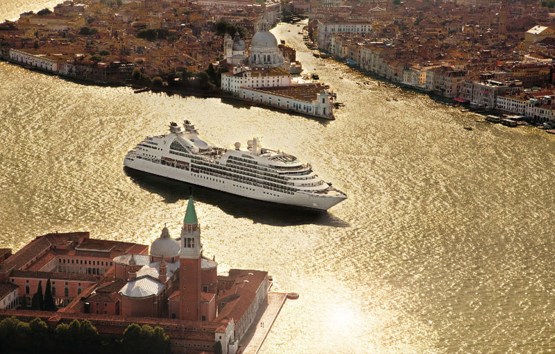 Seabourn Cruises vertrek vanuit Venetië