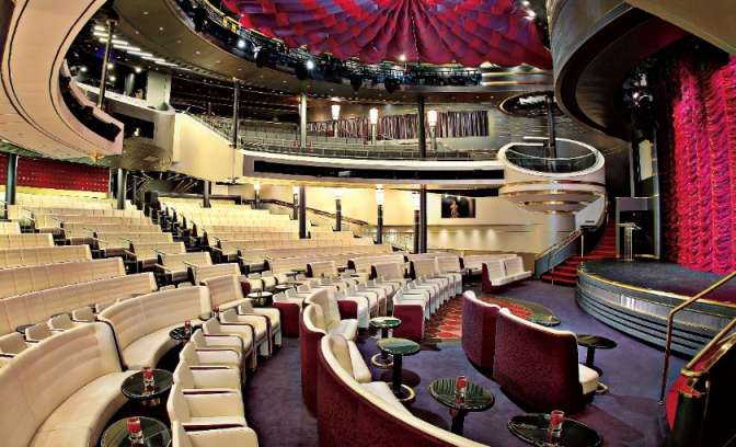 Theater op de MS Westerdam