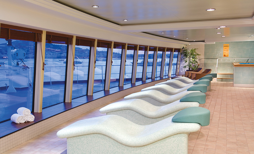 De spa op de Norwegian Jewel van NCL
