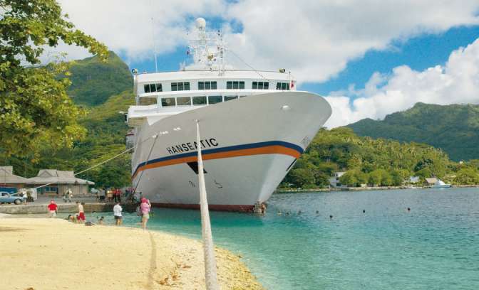 luxe expeditie schip pacific