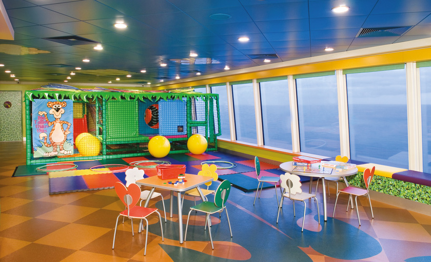 De Keiki Kids Club op de Norwegian Jade van NCL