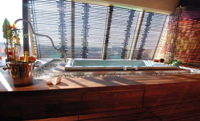 Luxe bad faciliteiten AIDAbella 