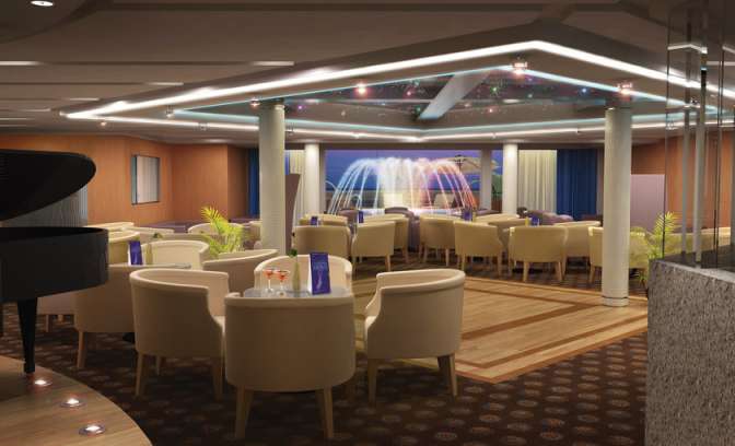 lounge van Seabourn Odyssey