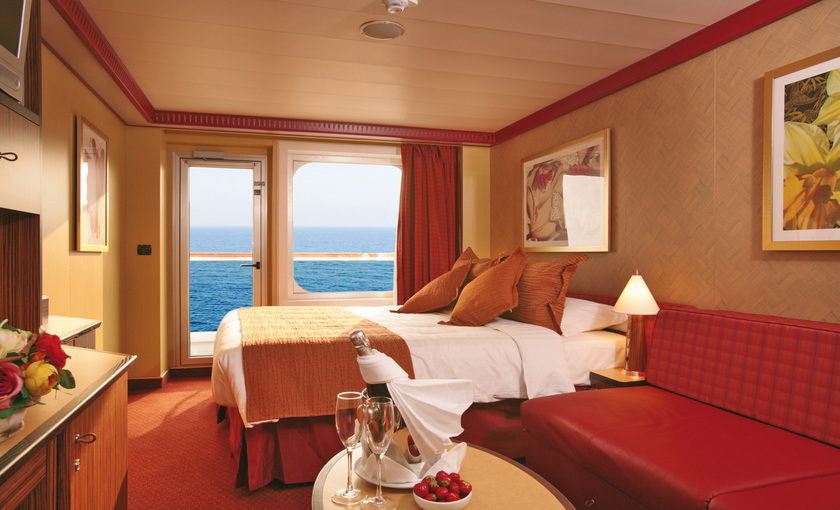 Een balkonhut op de Costa Deliziosa