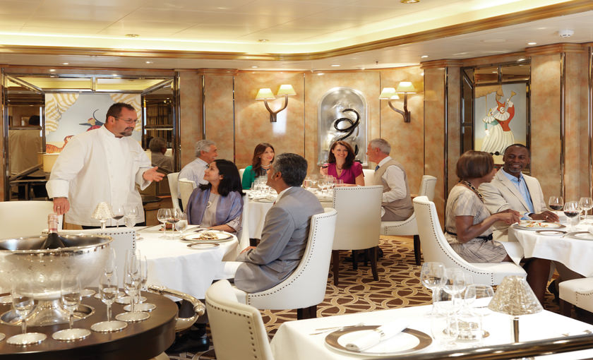 Restaurant met Chef Zimmerman op de Queen Elizabeth
