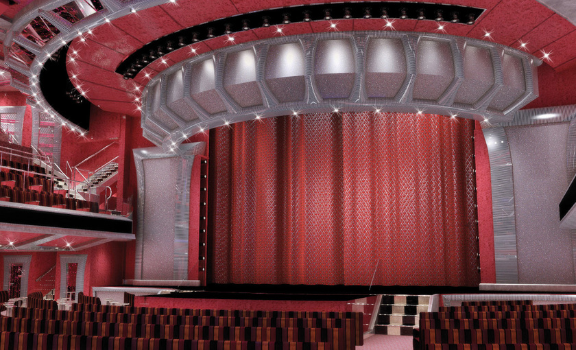 Het theater op de Costa Fascinosa