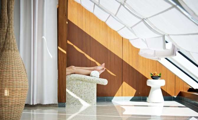 Spa aan boord van Oceania Riviera