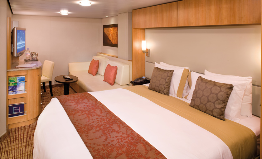 Een binnenhut op de Celebrity Reflection van Celebrity Cruises