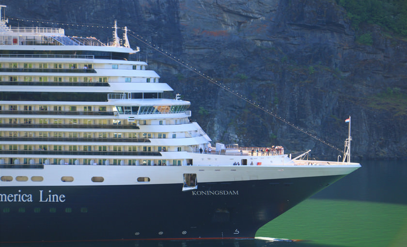 Cruisen door de fjorden naar Flam in Noorwegen