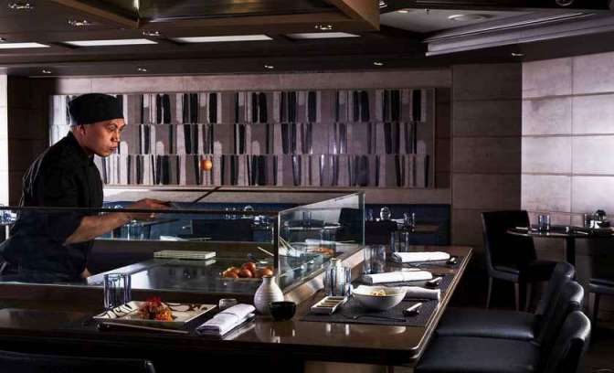 Silver Moon Teppanyaki restaurant