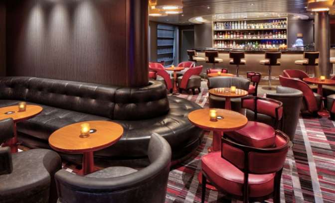 Rolling stone rock bar Rotterdam Holland America Line
