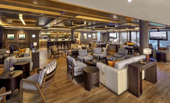 Expedition lounge Seabourn Venture