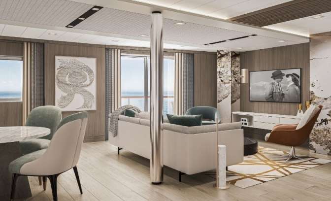 vista suite woonkamer oceania vista