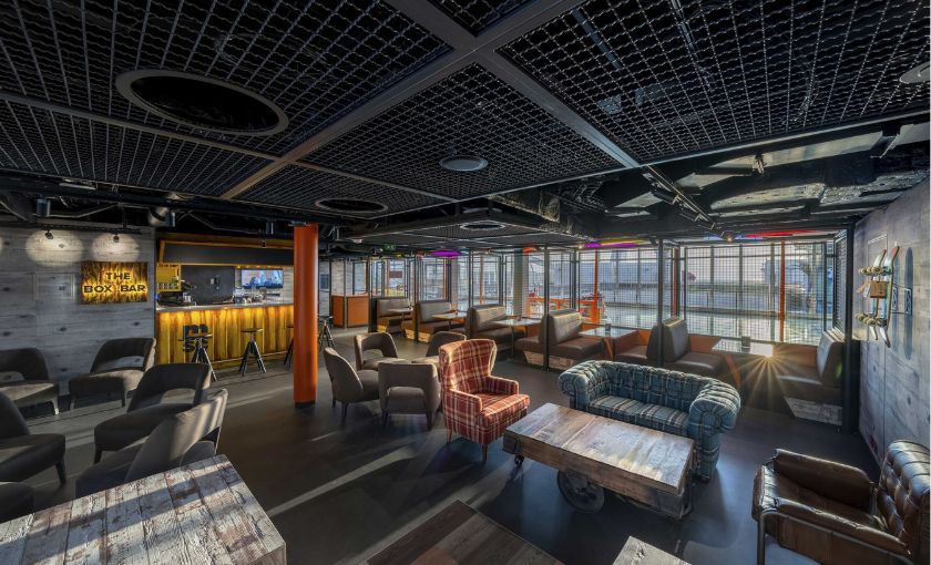 The Box bar jeugdbar MSC World Europa