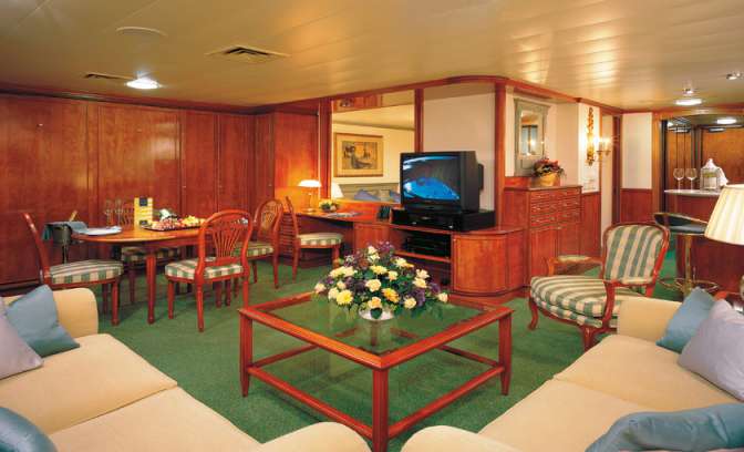 Suite op de Norwegian Sky van NCL