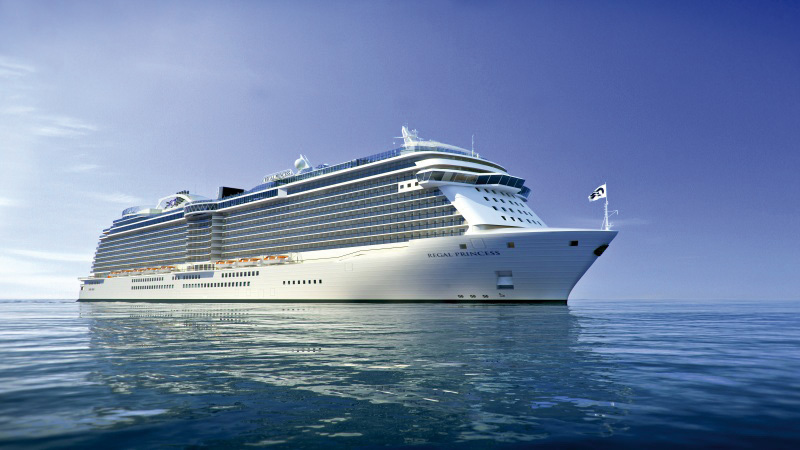 De Regal Princess van Princess Cruises