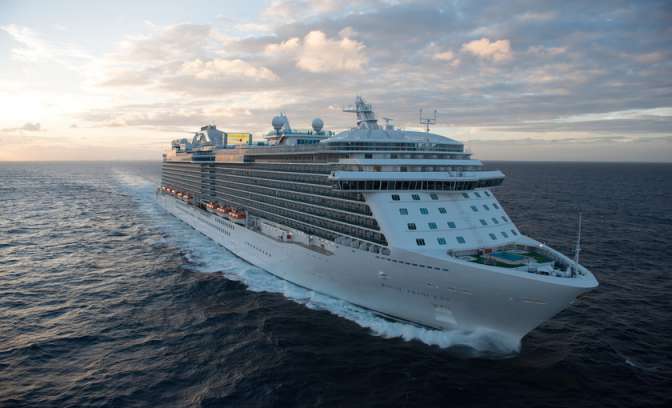 De Royal Princess van Princess Cruises
