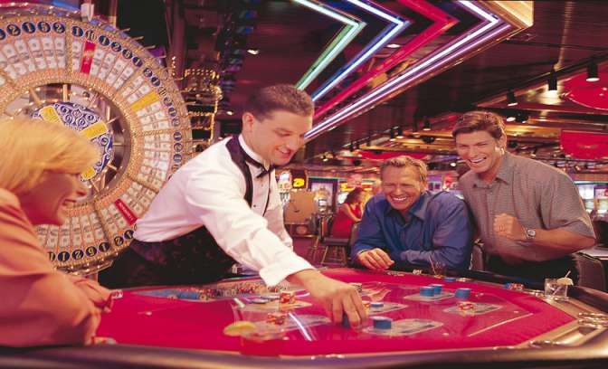 Casino aan boord van cruise Carnival Sensation