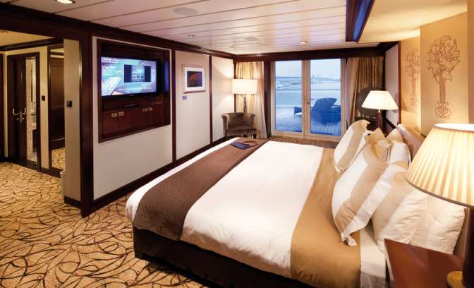 Penthouse suite van Celebrity Constellation 