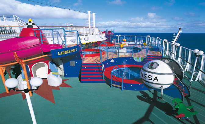 Kinderspeelplaats op de Norwegian Star van NCL