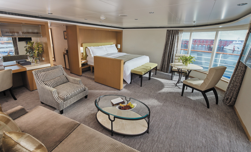 Seven Seas Voyager suites