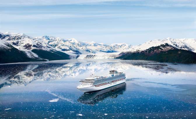 De Diamond Princess van Princess Cruises