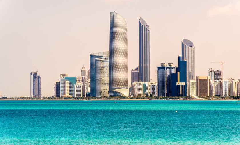 Abu Dhabi skyline
