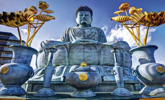 Boedhistische god in Azië